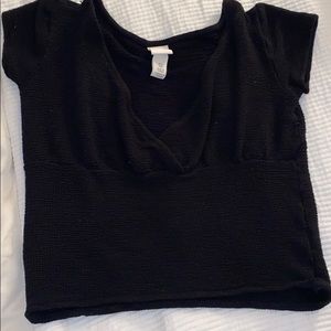 HM Black Blouse